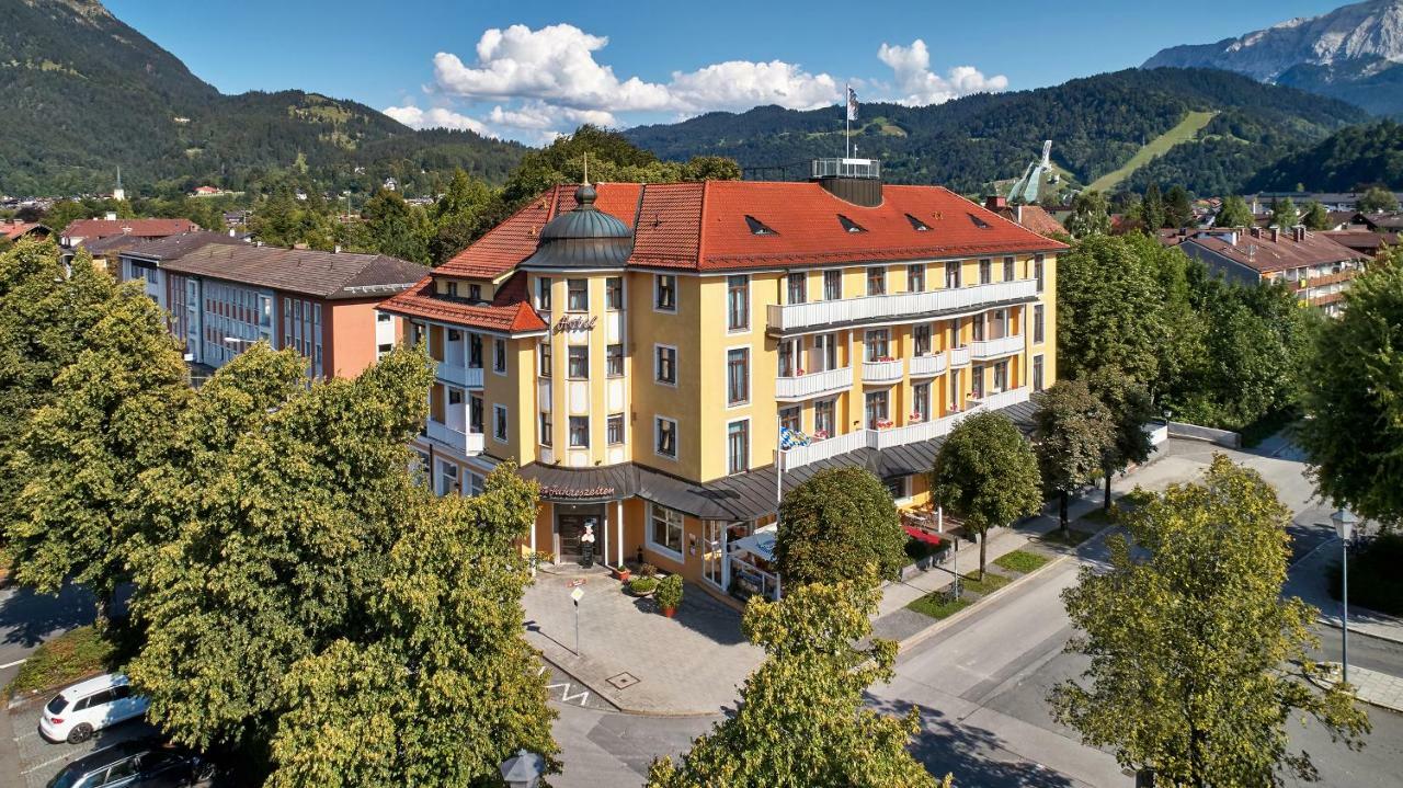 Hotel Vier Jahreszeiten Garmisch-Partenkirchen Luaran gambar
